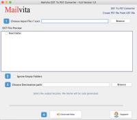 Malvita OST to PST Converter for Mac  image 1